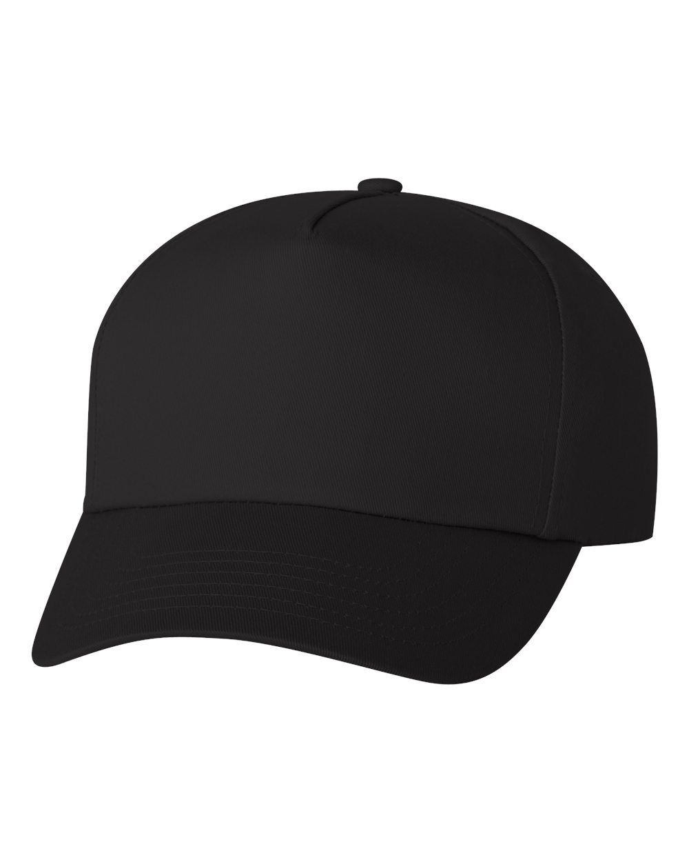 Customizable Five-Panel Twill Cap