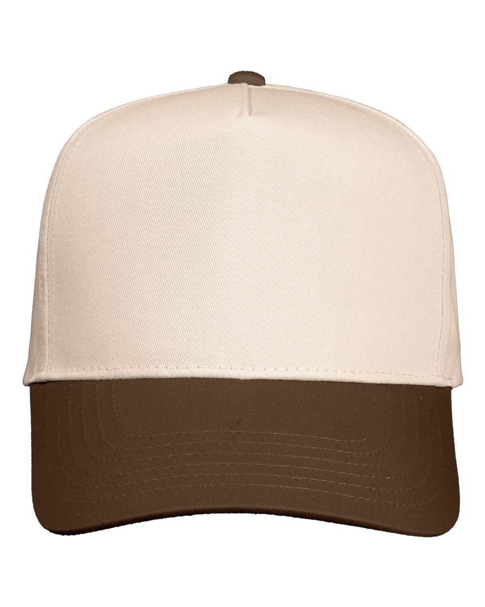 Customizable Five-Panel Twill Cap