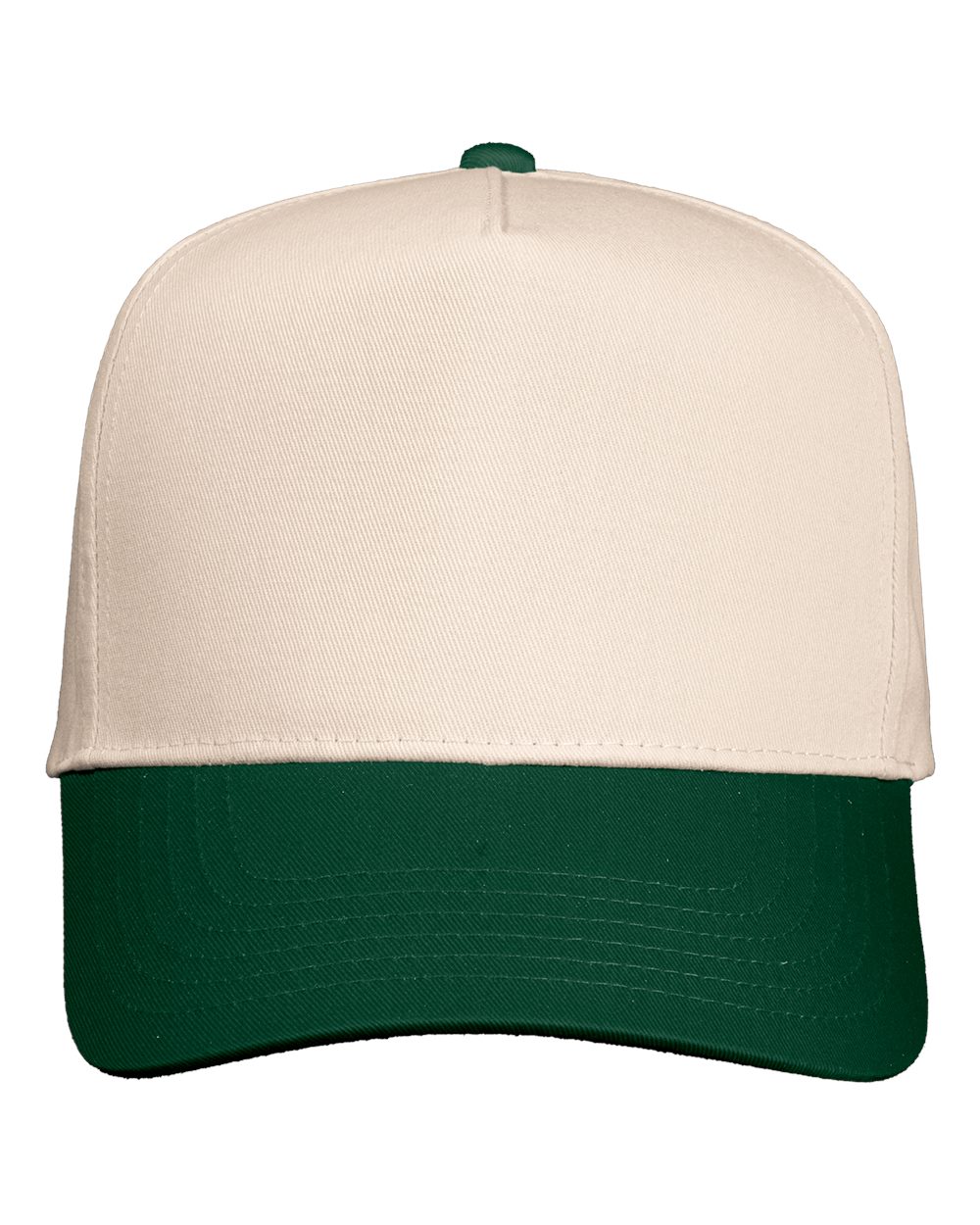 Customizable Five-Panel Twill Cap