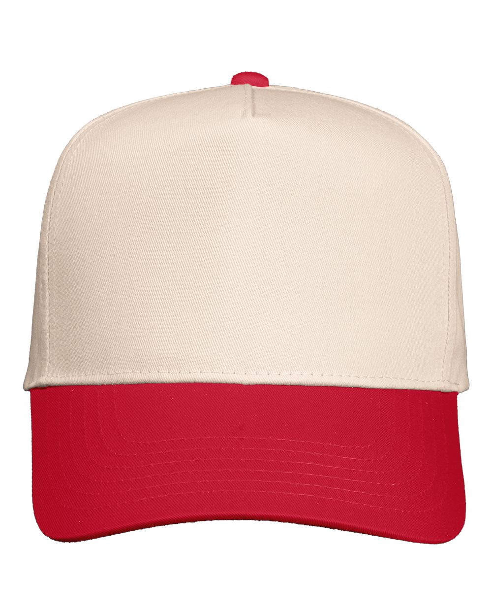 Customizable Five-Panel Twill Cap