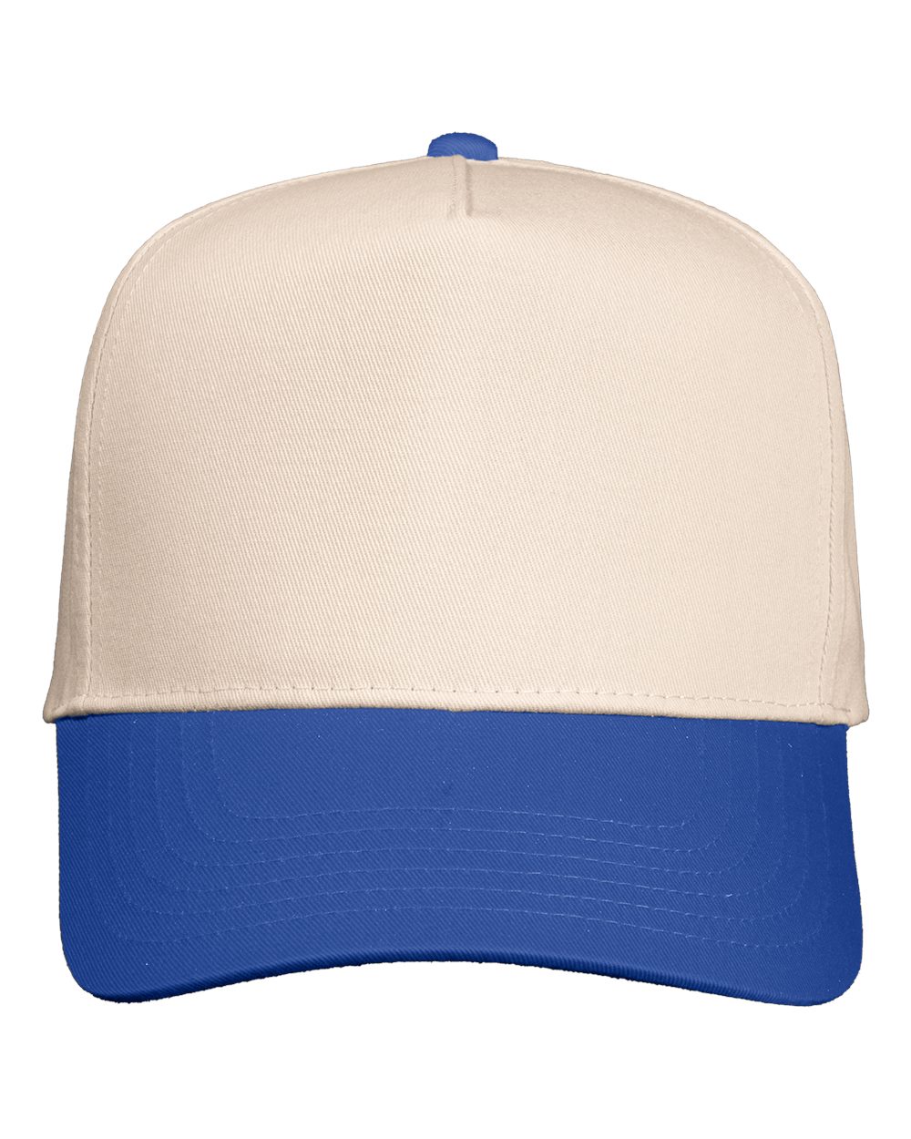 Customizable Five-Panel Twill Cap