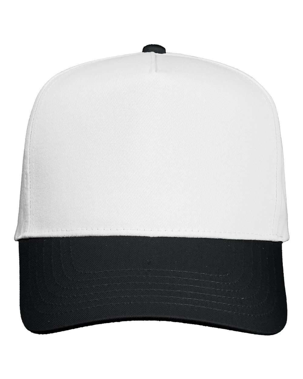 Customizable Five-Panel Twill Cap