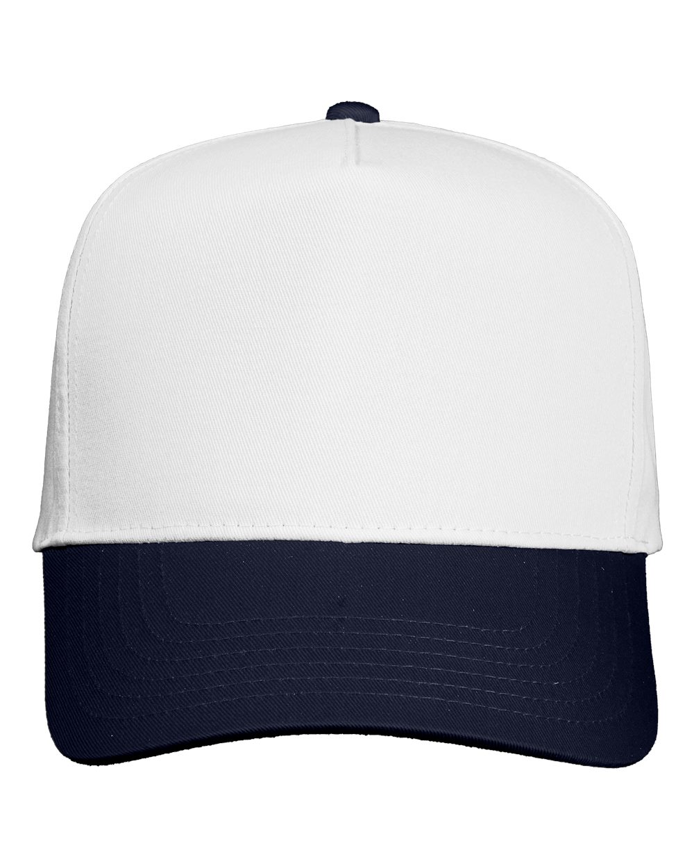 Customizable Five-Panel Twill Cap