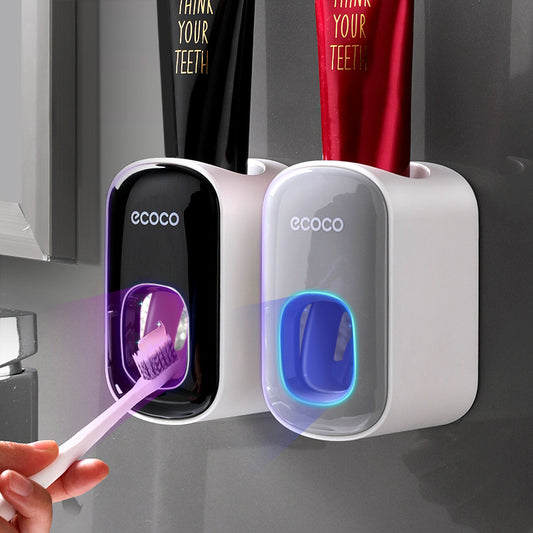 Wall Mounted Automatic Toothpaste Holder-Dispenser