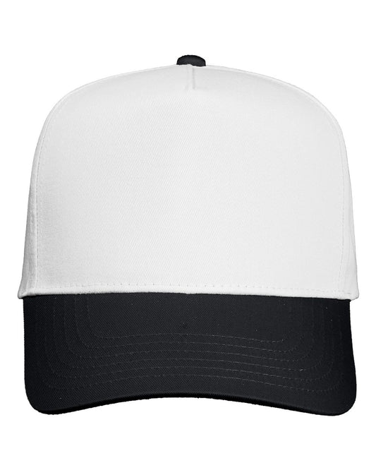 Customizable Five-Panel Twill Cap