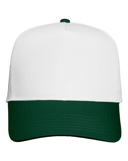 Customizable Five-Panel Twill Cap