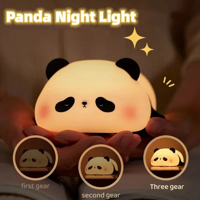 Cute Panda Night Light For Kids