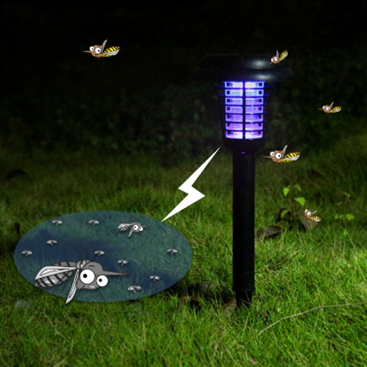 Solar LED Bug Zapper and Lawn Lamp